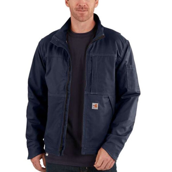 Carhartt FR Full Swing Quick Duck Jacket in Dark Navy